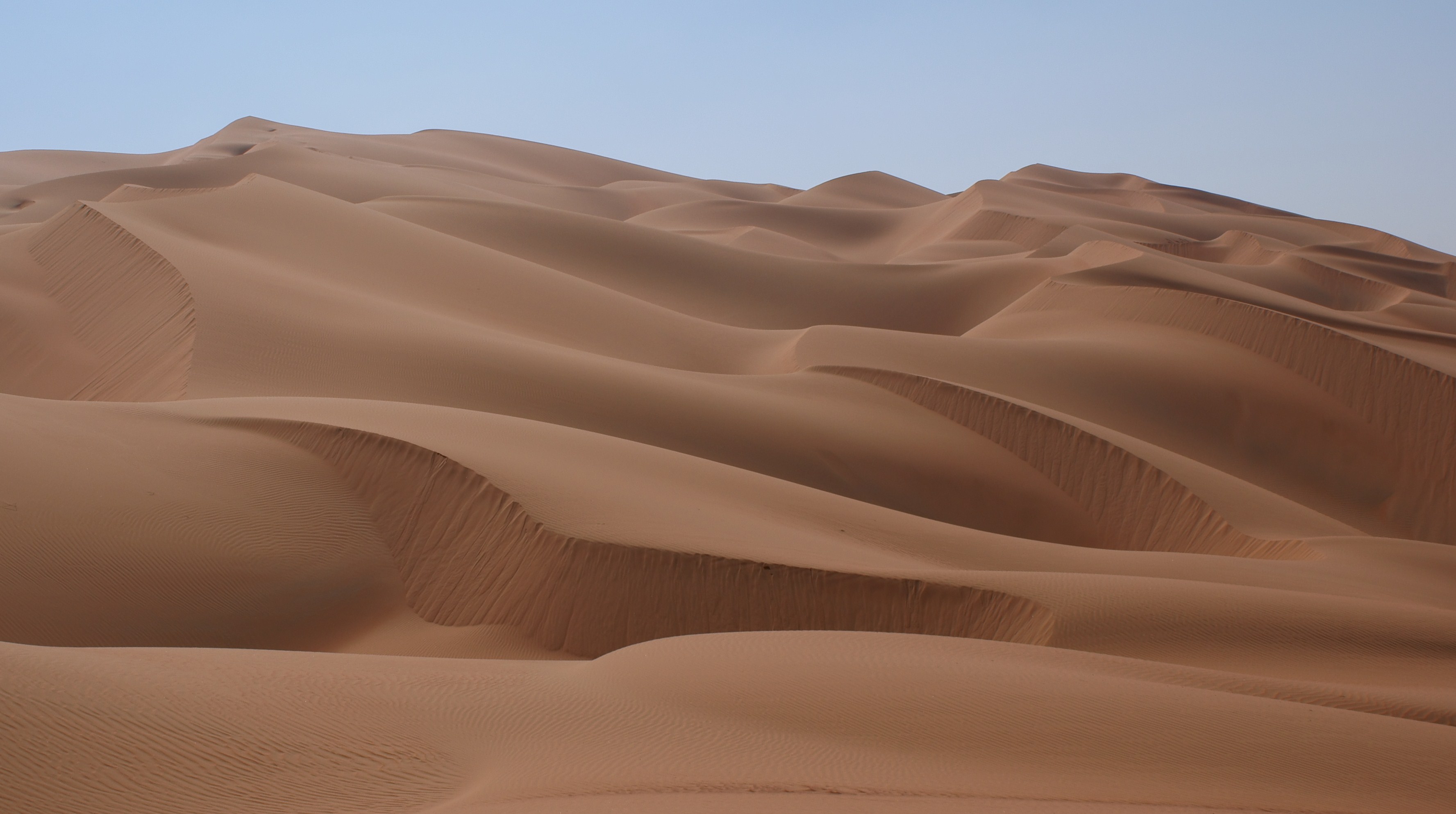 Parallel dune crests in the Empty Quarter near Liwa